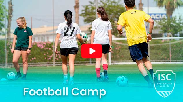 Spanish + Football camp video