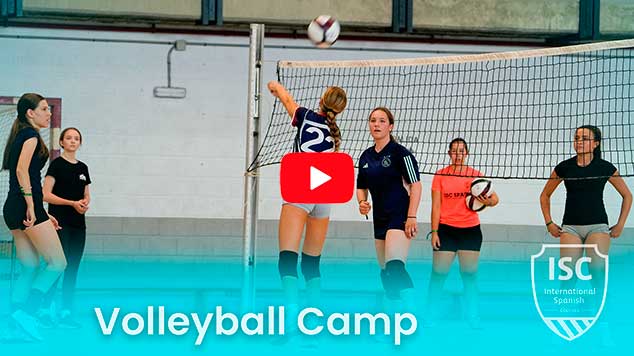 Spanish + Volleyball camp video